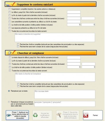  MagicEdit - Chercher remplacer
