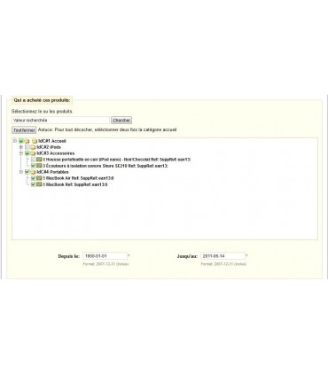 Module Prestashop: Qui a acheté cela ?