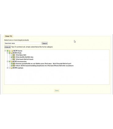 Module Prestashop: Product Details Cloning 