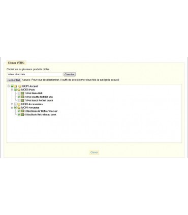 Module Prestashop: Clonage du contenu des produits