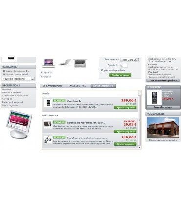Module Prestashop: Super Onglet Accessoires