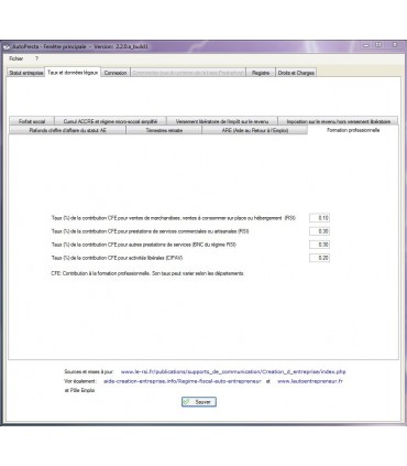 AutoPresta: Accounting book for French auto-entrepreneurs using Prestashop
