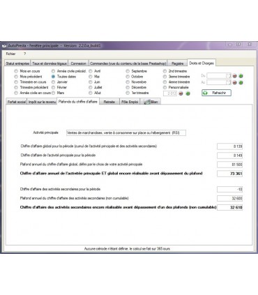 AutoPresta: Accounting book for French auto-entrepreneurs using Prestashop