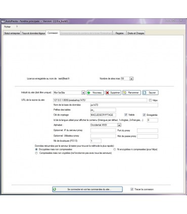 AutoPresta connexion 