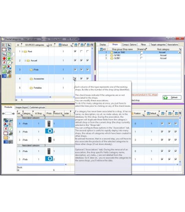 PrestaCategories - Module for easy management of products categories