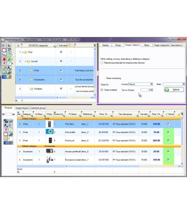 PrestaCategories - Module for easy management of products categories