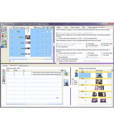 PrestaCategories - Module for easy management of products categories