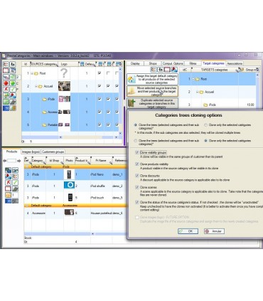 PrestaCategories - Module for easy management of products categories