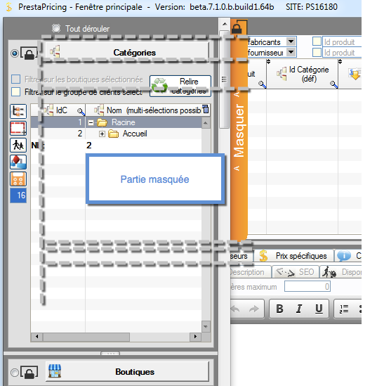 cadenasser le panneau de contrôle