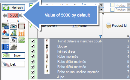 Paginator's value by default