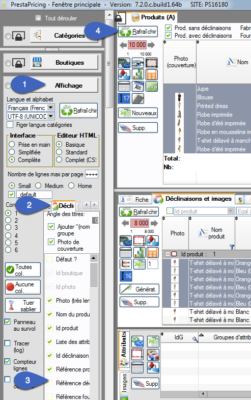 What is important to do before exporting product variations in PrestaPricing?
