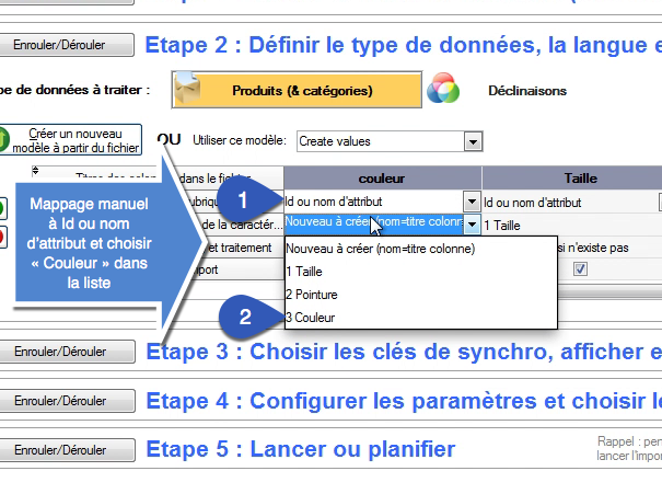Manual mapping in PrestaPricing