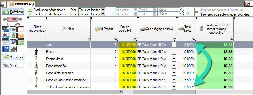 Comment afficher les bons prix TTC dans PrestaPricing?