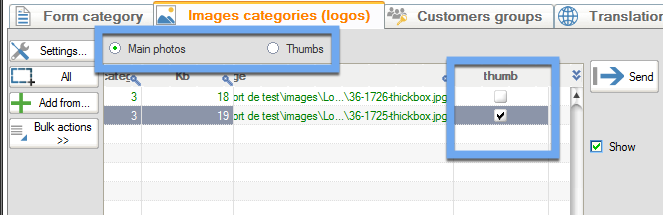 Choice the right format when uploading images
