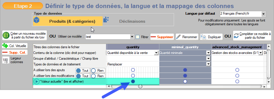 Read an item before importing