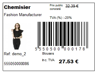 complex label
