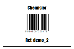 Normalized bar code