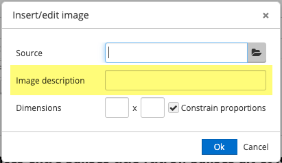 Comment ajouter une légende dans les photos incluses dans les descriptions PrestaShop