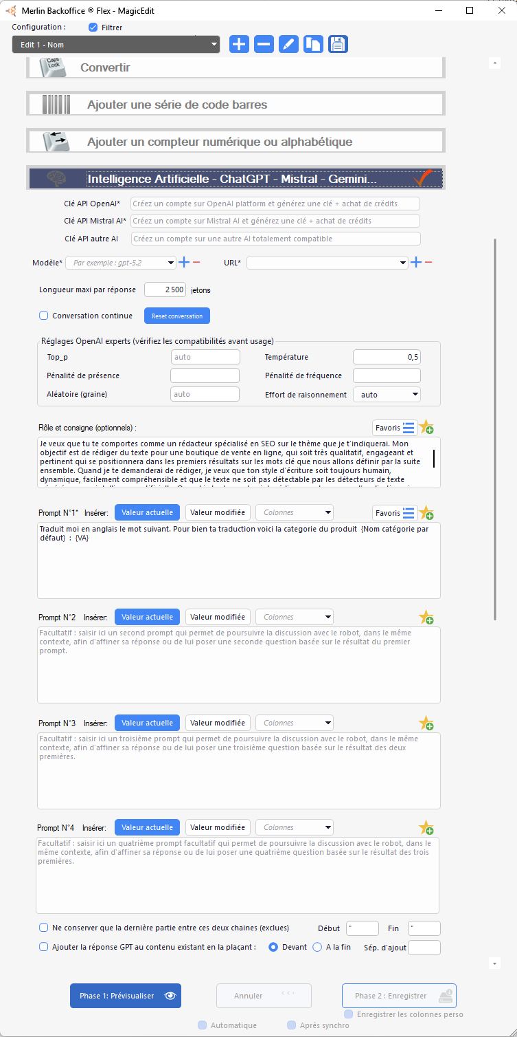 AI block in MagicEdit